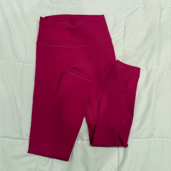 Lululemon Wunder Train High-Rise Tight 25” Ripened Raspberry Size 4 - Picture 3 of 6